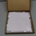 OurWarm White Wedding Card Box for Receptions, PVC Gift Card Box for Wedding with Acrylic Windows, Rustic Envelope Money Gift Box for Anniversary Bridal Baby Showers Graduation Birthday Party