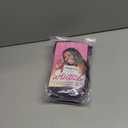 2 x Purple Braiding Hair 24 Inch Long Pre Stretched Hair Straight Yaki Texture Synthetic Hair Extensions Softness, 2 Packs