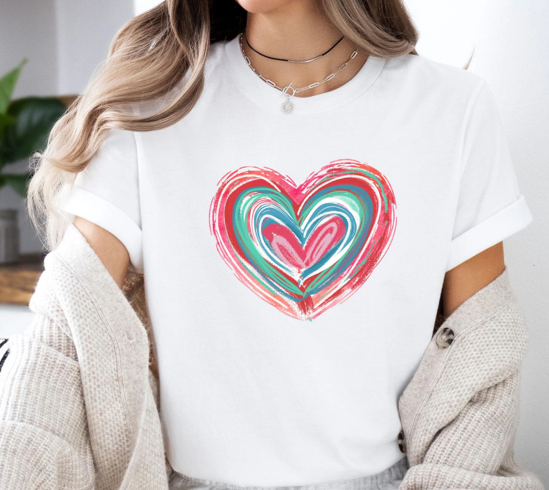 Valentine Shirts for Kids Boys Girls Valentines Day Funny T-Shirt Toddler Short Sleeve Graphic Tops 2026 (110)