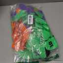 Halloween Spider Ring Toss Game, 2 Pack Inflatable Green and Purple Spiders with Rings and Pump, Fun Halloween Party Games for Kids Outdoor Trick or Treat Toys Carnival Decorations Party Favors