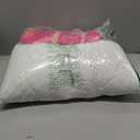 Primlect Toddler Nap Mat Extra Large Thickened 55''x35'', Soft Sleeping Bag with Detachable Minky Blanket and Pillow, Portable for Daycare, Preschool, Kindergarten, Travel, Boys and Girls (Rose Red Rainbow)