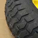 15x6.00-6 Tire and Wheel Assembly (2 Pack),Replacement Riding Lawn Mower Front Tires - With 3" Centered Hub and 3/4" Bushings (Extra 5/8" Bushings)