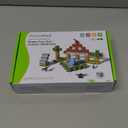 Magnetic Blocks, 108PCS Magnetic Building Block with 6 Dinosaur Toys for Kids, Toddler Stacking STEM Toys for Boys & Girls 3-5 4-8 5-7 Year Old, Sensory Birthday Gift for Age 3+ Kids (Yellow)