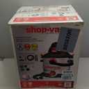 Shop-Vac 8 Gallon 6.0 Peak HP Wet/Dry Vacuum, Stainless Steel Tank, Portable Shop Vacuum with Multifunctional Attachments for Jobsite, Garage & Workshop. 5989400