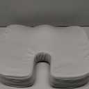 5 STARS UNITED Seat Cushion for Tailbone Pain Relief  Memory Foam Cushion for Coccyx, Hip, Hemorrhoid, Sciatica & Post-Surgery Recovery  Wheelchair, Car, Desk, Gaming & Office Chairs, L Gray