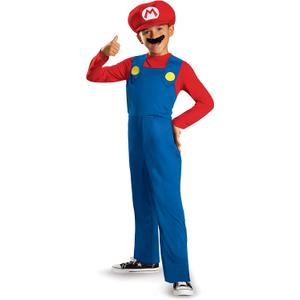 Boys Mario Classic Costume Size 4/6