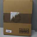 Americanflat 11x14 Black Picture Frame - Displays 8x10 with Mat or 11x14 Without Mat - Engineered Wood with Shatter Resistant Glass - Horizontal and Vertical Formats for Wall