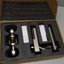 Harfo Fingerprint Smart Door Locks for Front Door with Handle Set, App Control, Keyless Entry Door Lock Keypad Deadbolt, Bluetooth Digital Electronic Touchscreen, Easy Install, Auto Lock, Satin Nickel