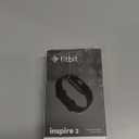 Fitbit Inspire 2 Health & Fitness Tracker with a Free 1-Year Fitbit Premium Trial, 24/7 Heart Rate, Black/Black, One Size (S & L Bands Included)