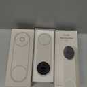 Google Nest Doorbell (Wired, 3rd Gen) - 2K Video and Gemini, Live View, Night Vision, 2-Way Audio - Works with Google Home - 2025 Model - Linen