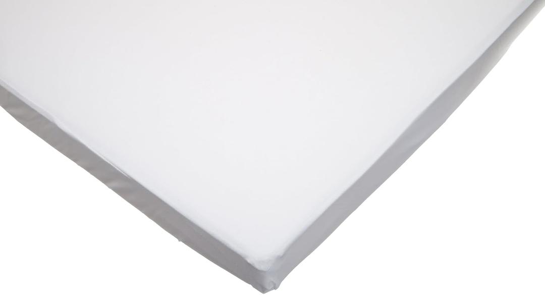 American Baby Company 100% Cotton Value Jersey Knit Fitted Portable/Mini Sheet, White, for Boys and Girls