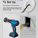 VCELINK in Wall Cable Management Kit (3.79 inch/96 mm) with Hole Saw Drill Attachment and Mounting Brackets, Hide TV Cords for Network, HDMI, Coax, Speaker Cables, 2-Pack