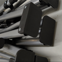 Slendor Camping Cot, Folding Camping Cots for Adults, Portable Sleeping Cot with Carry Bag, 1200D Double Layer Oxford, Camp Cot Bed for Guest Travel, Hiking, Support 500lbs, Charcoal Grey