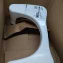 Squatty Potty Simple Curve Bathroom Toilet Stool 7" White