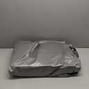 AmazonCommercial Multi Purpose Waterproof Poly Tarp Cover, 12x25ft, 16mil Thick, Silver/Black, 1-Pack