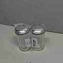 Thunder Up Parmesan Cheese Shaker 12 Oz, Plastic, for Pizza, Spice Shakers With Holes and Lids, Pepper Shaker (Pack of 2)