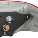 munirater 1-Pack Rear Left Tail Light Assembly Replacement for Camry 2015-2017 Outer Driver Side Brake Lamp