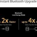 ASUS USB-BT500 USB Adapter with Ultra Small Design, Bluetooth 5, Backward Compatible with Bluetooth2.1/3.x/4.x, TAA Compliant (USB-BT500)