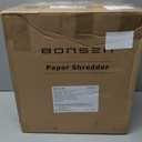 BONSEN 14-Sheet Paper Shredder for Home Office, Heavy Duty Cross Cut Shredder with 5.3 Gal Pullout Bin, Quiet Shredder for CDs/Credit Card/Staple, P-4 Security, Anti-Jam System