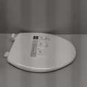 Little2Big Toilet Seat with Built-In Toddler Potty Training Seat, Slow Close, Easy to Install, Made in USA, ELONGATED, White