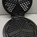 Mueller Heart 5 Waffle Maker, Waffle Iron, Adjustable Browning Control & Nonstick, Cool Touch Handle, Easy to Clean, Small Kitchen Appliances