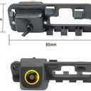 Vehicle Car Rear View Camera for Honda Civic 2007-2011 MK8 CCD HD Fisheye Waterproof Reverse Parking Camera AHD 1080P Night Vison Reverse Parking Cam, The Size is 85mm * 35mm (3.34 in * 1.37 in)