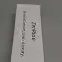 Car Steering Wheel Cover, Anti-Slip, Safety, Soft, Breathable, Heavy Duty, Thick, Full Surround, Sports Style (Black with White Line)