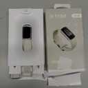 Fitbit Charge 6 Fitness Tracker with Google apps, Heart Rate on Exercise Equipment, 6-Months Premium Membership Included, GPS, Health Tools and More, Porcelain/Silver, One Size (S & L Bands Included)