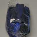 BRKURLEG Dog Raincoat Adjustable Dog Rain Jacket with Hood Dogs Waterproof Rainproof Jacket with Leash Hole Pet Poncho Rain Coat Poncho with Reflective Strip, Blue, XXXL (XXXL(Back Length 26.7"))