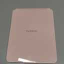 deweisn Folding Travel Mirror Lighted Makeup Mirror with 72 LEDs 3 Colors Light Modes, USB Rechargable, Portable, Ultra Thin, CompactVanity Mirror with Touch Screen Dimming for Cosmetic (Pink)