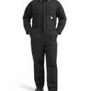 HISEA Insulated Coveralls for Men, Winter Water Resistant Work Coveralls, Loose Fit Utility Canvas Jumpsuit for Cold Weather 3XL
