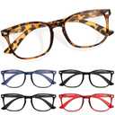 CCVOO Reading Glasses for Women/Men, Eyeglasses, Blue Light Readers for Women/Men, Computer Eye Glasses, Cheaters