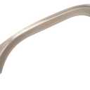 Amerock | Cabinet Pull | Satin Nickel | 3 inch (76 mm) Center-to-Center | Ravino | 1 Pack | Drawer Pull | Drawer Handle | Cabinet Hardware