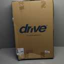 Drive Medical Deluxe Two Button Folding Walker with 5" Wheels