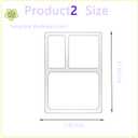 2 Pcs 2 Styles 5mm Thick Valet Tray Router Templates, Valet Tray Wood Craft Tools Tracing Guide, Kitchen Tracing Guide Tools for Woodworking