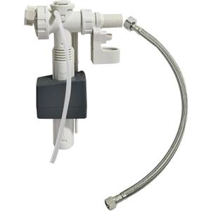 Complete Side Entry Fill Valve Assembly - Replacement Part RP71168 Silent Inlet Valve Replacement Repair Kit Compatible with Delta Toilets, With 1/2-inch Female Water Supply Line