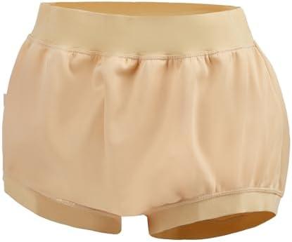 Adult Diaper Cover Waterproof, Reusable Incontinence Plastic Pants Underwear, High Waist Leakproof Absorbent Rubber Diapers M