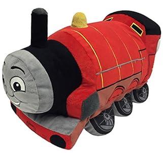 Jay Franco Thomas and Friends Plush Stuffed James Pillow Buddy - Super Soft Polyester Microfiber, 15 inch (Official Mattel Product) Jay Franco Thomas and Friends Plush Stuffed James Pillow Buddy - Super Soft Polyester Microfiber, 15 inch (Official Mattel Product)
