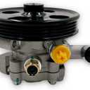 Power Steering Pump with Pulley Compatible with 2010-2012 Ford Fusion,2007-2010 Edge & 2007-2012 Lincoln MKZ,2007-2010 MKX,3.5L 
