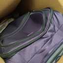U.S. Traveler Aviron Bay Expandable Softside Luggage with Spinner Wheels, Purple, Large 31-Inch