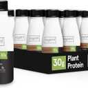Soylent Complete Protein Shake, Chocolate, 30g Protein, Vegan, Dairy Free and 0g Sugar, Ready to Drink Protein Drinks, 11oz (12 Pack) (EXP 01/23/27)