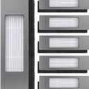 Replacement Filters for ECOVACS Deebot Ozmo T8 T8+ T8 Aivi T8 AIVI+ T8 MAX T9+ T5 N8+ / N8+ N8 Pro N8 Pro + / N8 Pro+ N10 + N7 OZMO 920 950 for Yeedi Vac 2 Pro Vac Max Vac Station Vacuum Cleaners