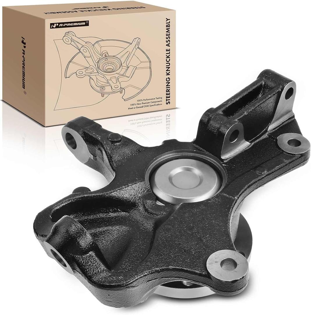 A-Premium Front Right Steering Knuckle & Wheel Bearing Hub Assembly Compatible with Mercedes-Benz NCV3 Series Sprinter 3500 2010-2017, Passenger Side