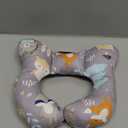 KAKIBLIN Baby Travel Pillow,Baby Neck Pillows for Car Seat,Upgraded Baby Head Pillow,Toddler Head and Neck Baby Support Pillow for Car Seat, Pushchair,Travel (Gray Fox)