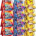 TJ.MOREE Chip Rack Display Stand, Chip Bag Holder for Party Display 3-Row 48 Clips Countertop Snack Hanger, Snack Retail Display Rack for Party, Concession