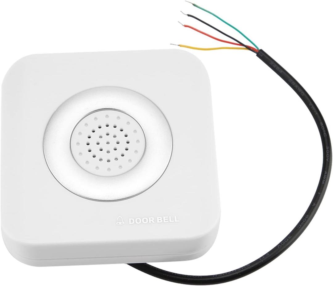 Doorbell, 12V Wired Doorbell,90dB Door Chime,Home Access Control System Supporting No Install Battery for Home Safety, Doorbell, doorbell chimes