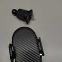 Miracase Phone Holders for Your Car with Metal Hook Clip, Air Vent Cell Phone Stand Car Mount, Universal Automobile Cradle for Garmin GPS Fit iPhone Android and All Smartphones, Dark Black (1 Pack)