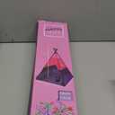 LimitlessFunN Teepee Kids Play Tent | Includes Star Lights & Carrying Case |, Children Indoor Playhouse for Girls, Toddlers, 42" D x 42" W x 60" H (Pink)