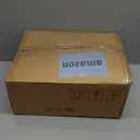 28" Glass Table Lamp Set of 2, Modern Table Lamps with USB A+C Ports & AC Outlet, Touch Control Bedside Nightstand Lamp with LED Night Light & White Fabric Shade for Living Room Blue(4 Bulbs Included)