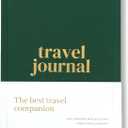 Lamare Travel Journal - Personalize Your Journeys, Organize Your Adventures, Capture Your Memories in this Travel Planner 2024 | A5 Size Linen Cover Travel Notebook, Best Gifts for People Who Travel